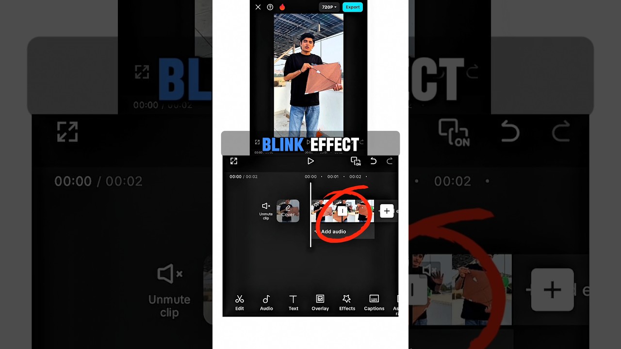 Blink effect tutorial 🤯 