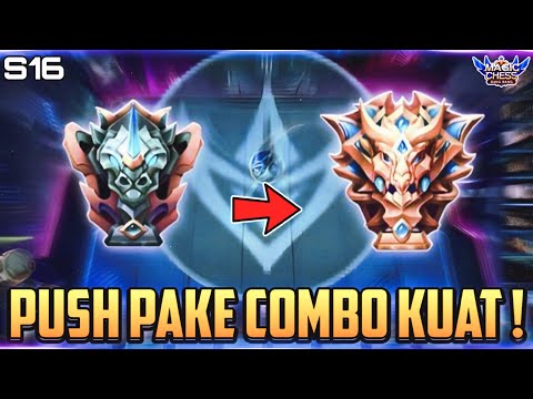 COMBO PUSH RANK MAGIC CHESS TERKUAT ❗ MAGIC CHESS MOBILE LEGENDS TERBARU 2024