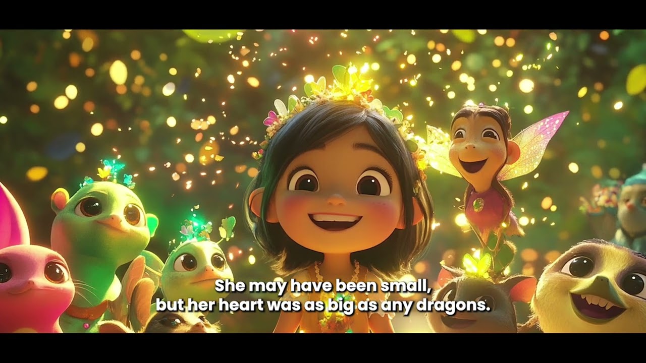 Lion and the Magical Waterfall: The Adventure of the Tiny Dragon