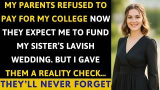 My Parents Refused To Pay For My College—Now They Expect Me To Fund My Sister's Lavish Wedding...