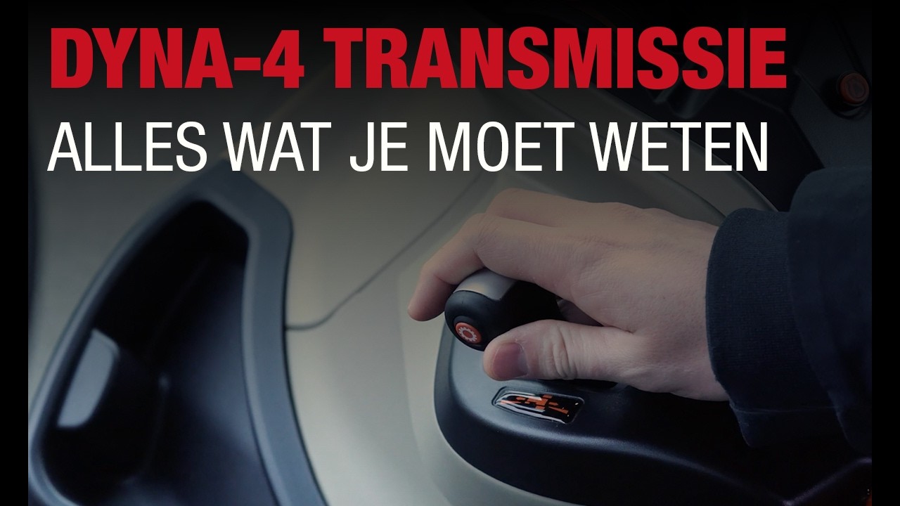 GEBRUIK | DYNA-4 TRANSMISSIE