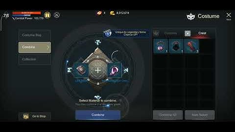 ROHAN M COSTUME COMBINE CHANCE UP EVENT!! SCAM!!