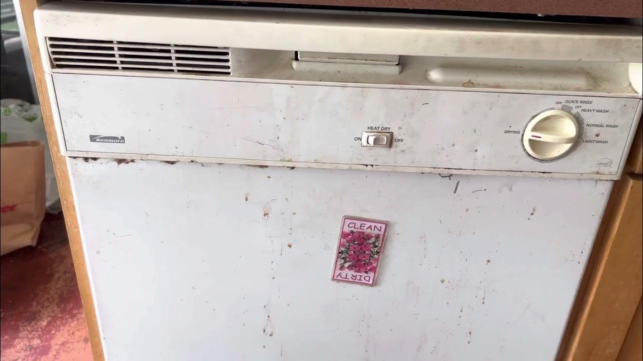 2003 Kenmore Dishwasher Advancing to Drying Cycle YouTube