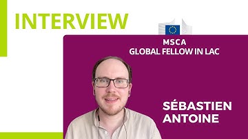 MSCA Global Fellow - Sébastien Antoine 🇧🇪 🇮🇪 🇧🇷
