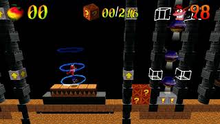 Neon Square (Crash Bandicoot : Back in Time) [Custom Level]