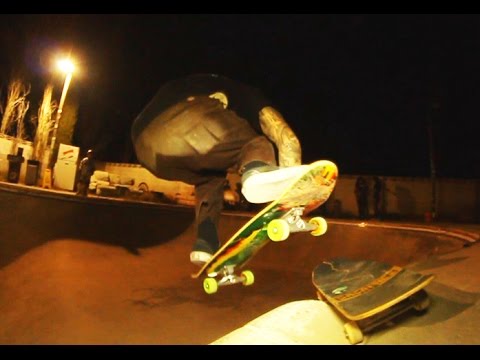 Wagon Wheel Pool Skating