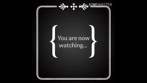 My intro!  Please read the description