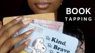 ASMR Book Tapping and Light Scratching (No Talking)