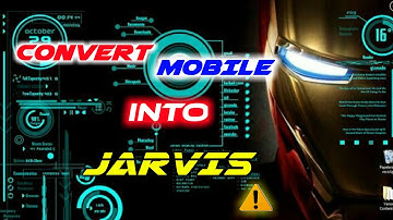 Convert Your Mobile into Jarvis Assistant 2024 | Mobile Mai Jarvis Kaise Install Kare 😱⚡ Jarvis Apps