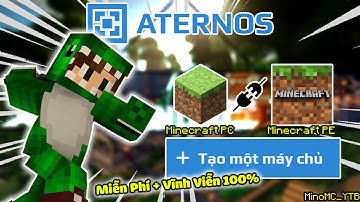 Cách Tạo Server Aternos Cho Phép Java Và Bedrock Chơi Chung | Minecraft 1.19+ | MinoMC_YTB