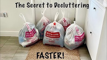 How to Declutter Faster! My Top Decluttering Tips for a Minimalist Home - FAST