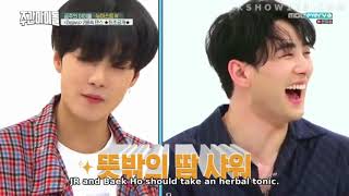 Nu'Est W @ Weekly Idol Full Eng sub