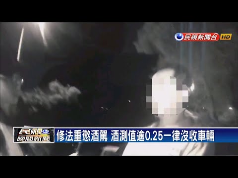 三度酒駕累犯「被罰到怕」 拒檢逃逸棄車仍被逮－民視新聞