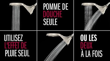 FRENCH VERSION - HydroRain 2 IN 1 Shower Head