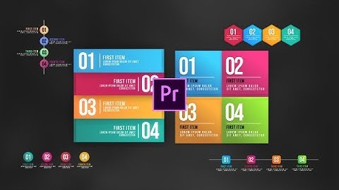 Infographic Animated Lists V3 Motion Graphics Templates