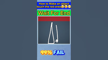 How to touch an object the the red area|#puzzle #youtubeshorts  #youtube  #puzzlegame #gaming