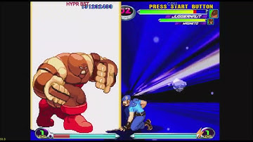 Marvel Vs Capcom 2: Jill Valentine, M. Bison & Morrigan Arcade Run