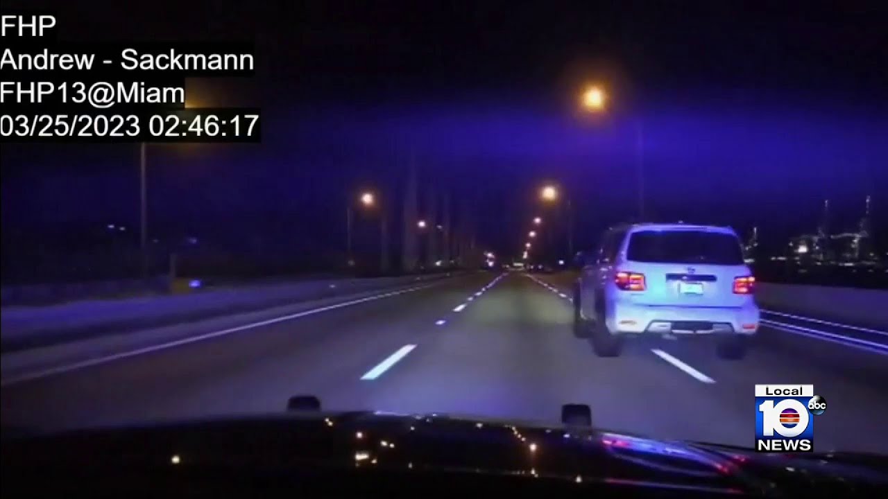 Video shows how trooper stopped drunk driver in stolen car caused crash ...