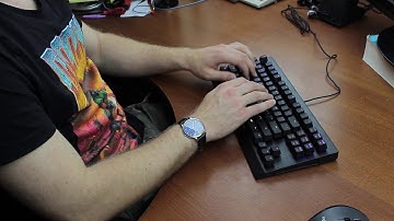 Typing Demo XL - Adomax Flaretech linear (Wooting One) (ASMR)