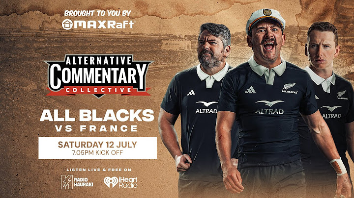 Caravan Episode: All Blacks Vs France - 2nd Test July 12th 2025