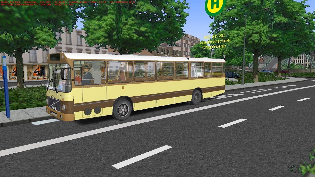 (OMSI 2) Wuppertal route 611 - Volvo B10M - Mk1 ZF