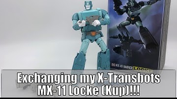 Returning X-Transbots MX-11 Locke (Kup) for the reissue!