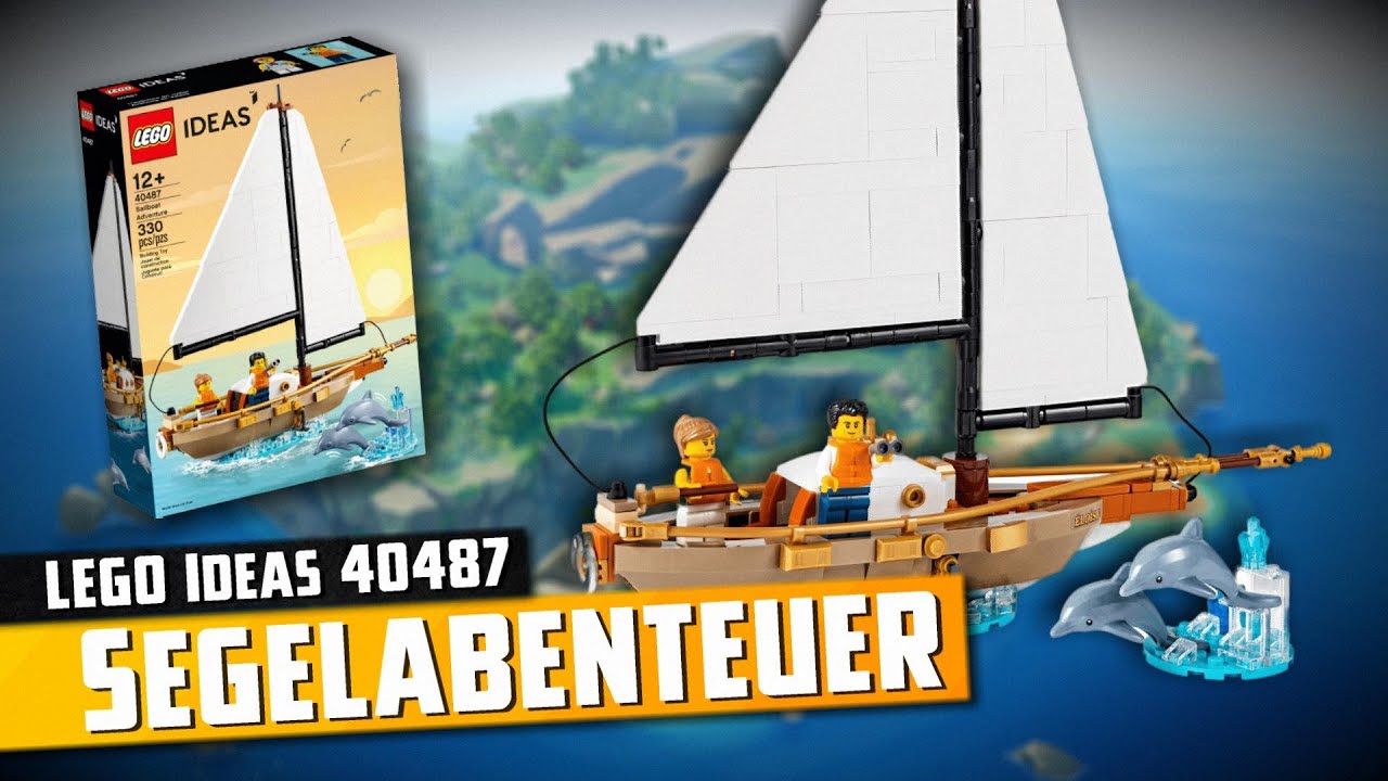 LEGO Ideas 40487 - Segelabenteuer (GWP, 2021) | Aufbau - Live-Bauen ...