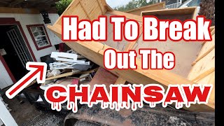 I Ripped It’s Guts Out | Texas Flood Damage | Saving What We Can