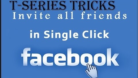 How to Automatically Invite All Facebook Friend Like Page