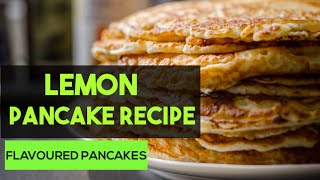HOW TO MAKE PANCAKES| LEMON PANCAKE RECIPE (basic light and soft pancakes) screenshot 2