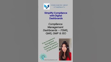 Simplify Compliance with Digital Dashboards