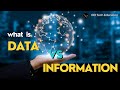 What is Data &amp; Information | Difference Between Data &amp; Information | Information Technology