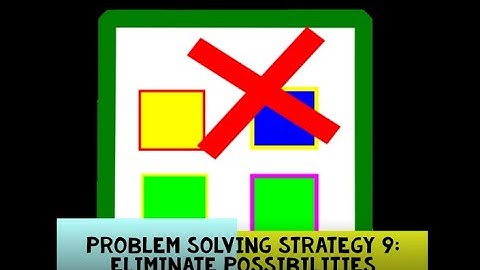 MAT 141 Number Systems: Problem Solving Strategies - Eliminate Possibilities (unit 1)