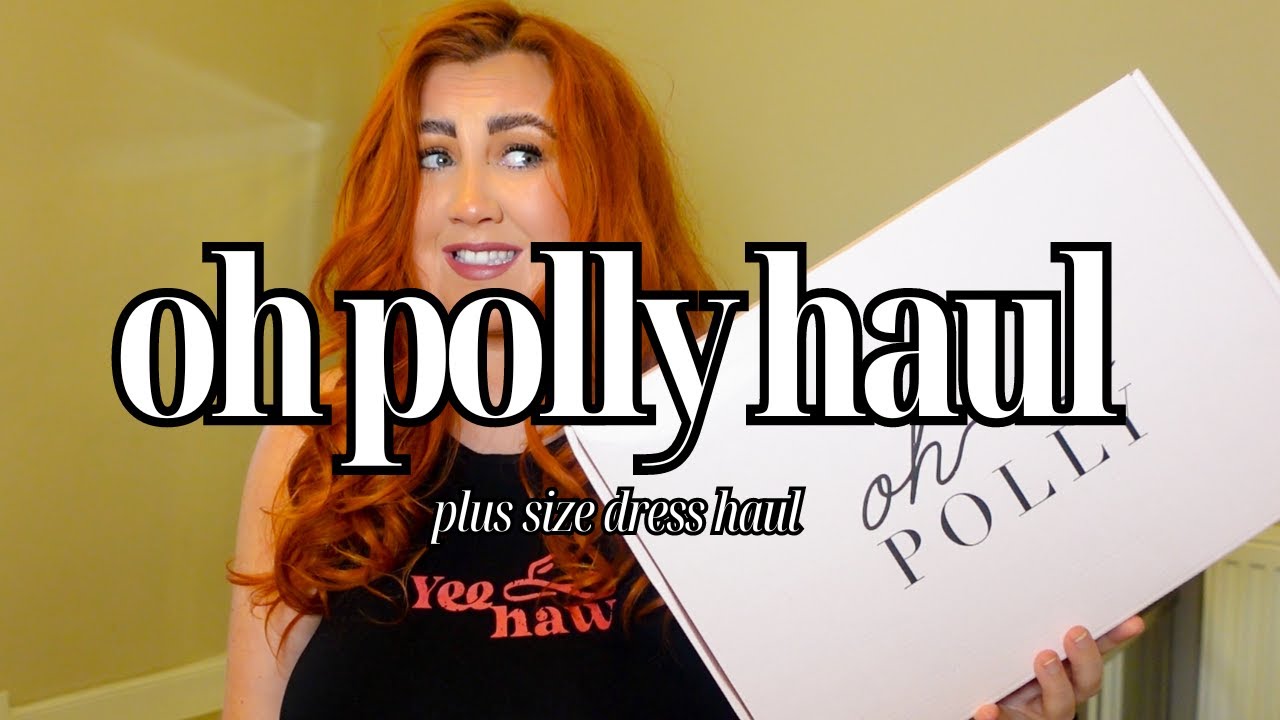 HUGE OH POLLY DRESS HAUL | SIZE 14 | PLUS SIZE