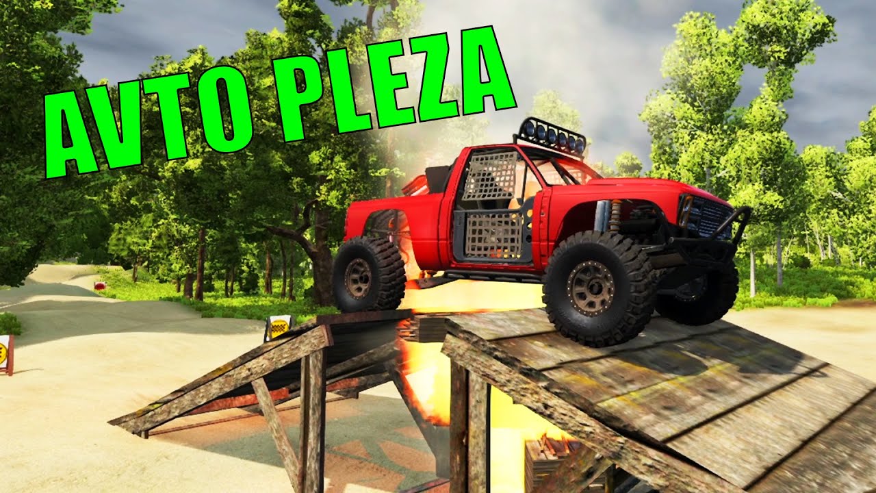 AVTO PROTI GOZDU | BeamNG Drive