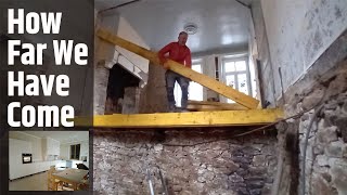 Massive change in the house renovation as I install the kitchen