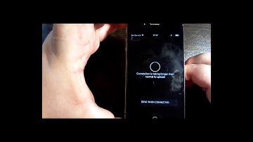 Demo video of work "NeuroLatency" on iPhone 4s with MindWave Mobile 2