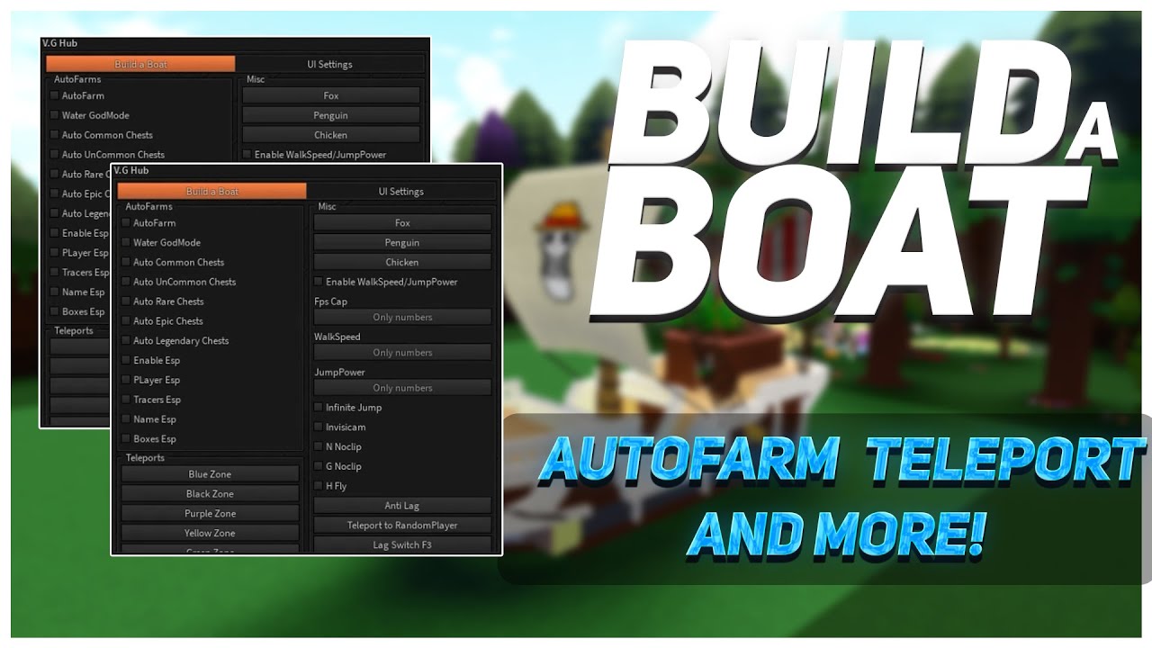 Build A Boat For Treasure Script | Autofarm, Teleports & and More! (How to Cheat on Roblox?) - YouTube
