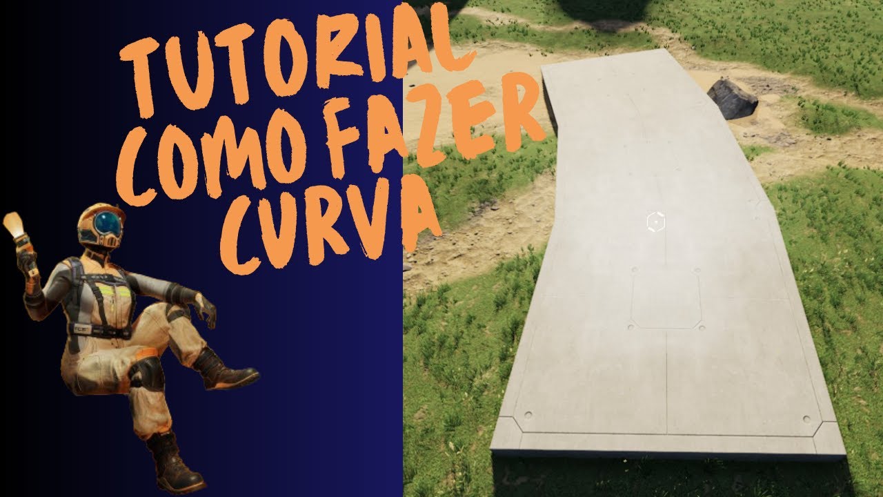 SATISFACTORY 1.0 - COMO FAZER CURVA