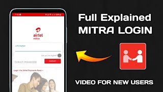 How to Login on Mitra app 2026 | Mitra app mein login kaise karen | Airtel Mitra App screenshot 4