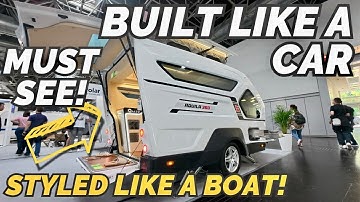 MUST SEE camper that’s built like a car, styled like a boat! 2026 Star Light LIDU AQUILA 360 caravan