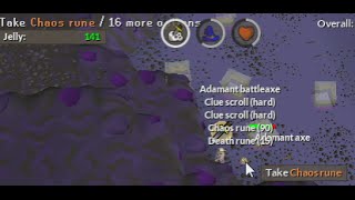 160 Warped Jellies in under 40 minutes ICE BURST kourend dungeon OSRS