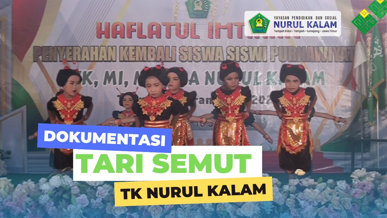 Tari Semut 🐜✨ | Penampilan Siswa-Siswi TK Nurul Kalam