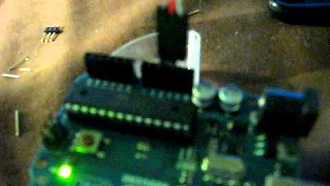 Testing out the Arduino Front Logic Display system for R2-D2