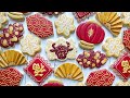 Satisfying Cookie Decorating | LUNAR NEW YEAR | The Graceful Baker