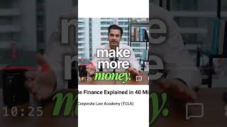 The finance video every future lawyer should watch. #business
