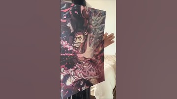 Ảo giác từ bức tranh 3D của cô gái #shorts