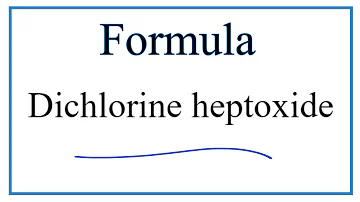 ¿Cómo se forma el Heptoxido de Bicloro?