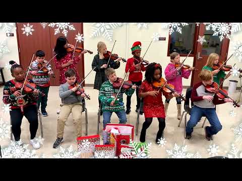 Sugar Ridge Elementary School Suzuki Strings Christmas Performance