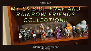 Check out my Skibidi, Fnaf, rainbow friends collections!!!